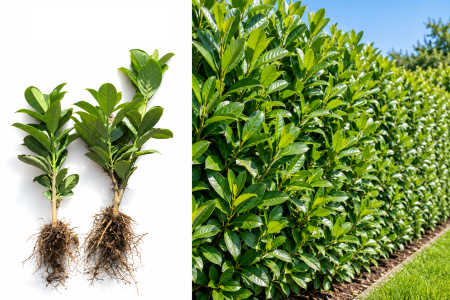 Toate produsele - Laur englezesc Novita (Prunus Laur) 15-30 cm , gard viu | Rădăcină Liberă