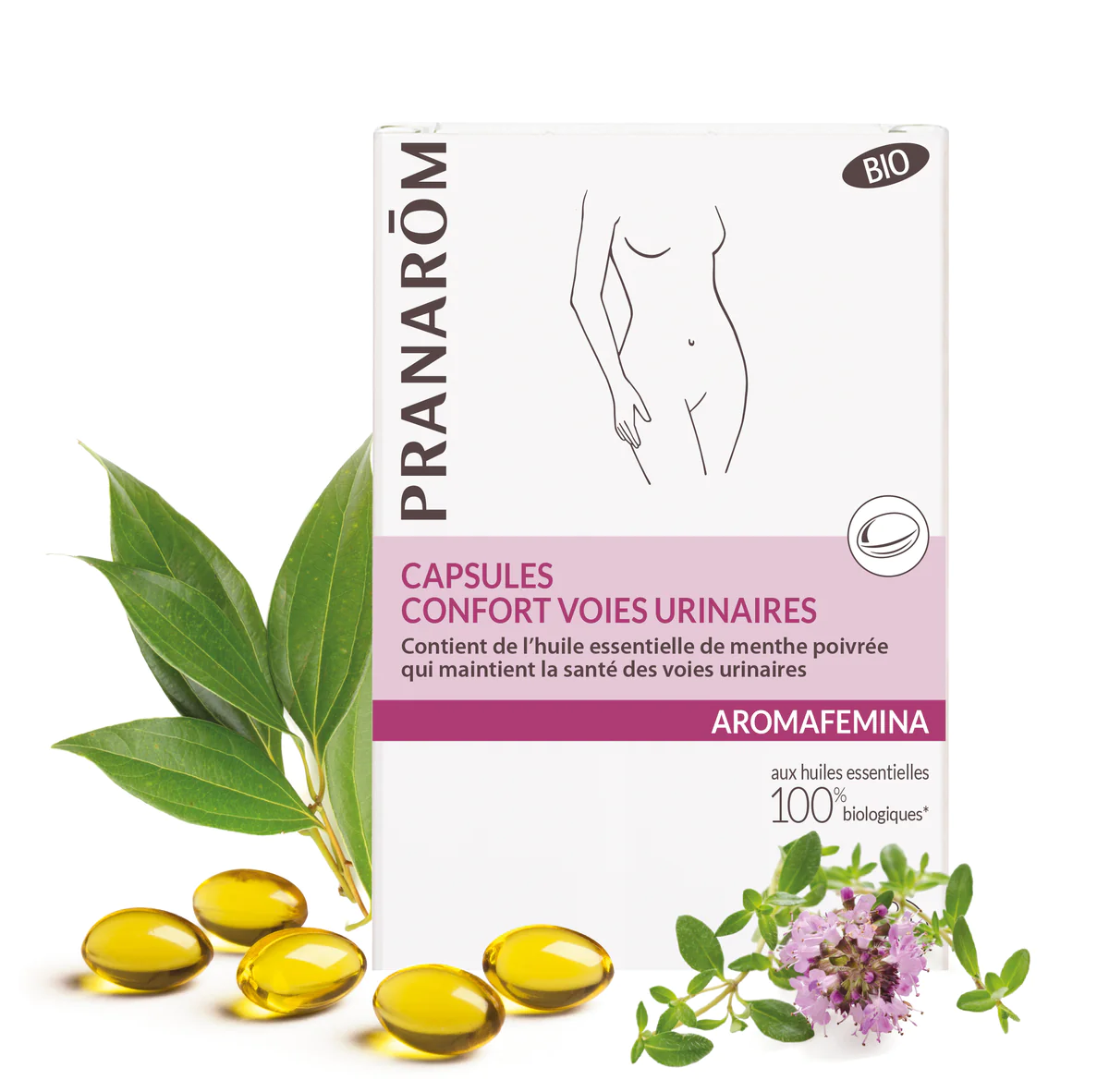 CAPSULE CONFORT CĂI URINARE AROMAFEMINA [1]