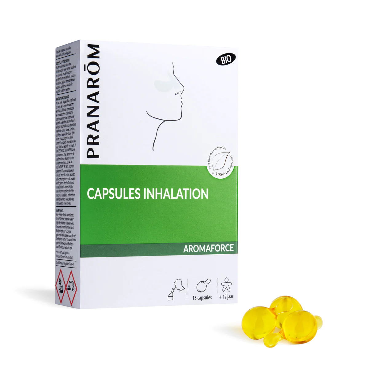 Capsule pentru inhalații de curățare a nasului [1]