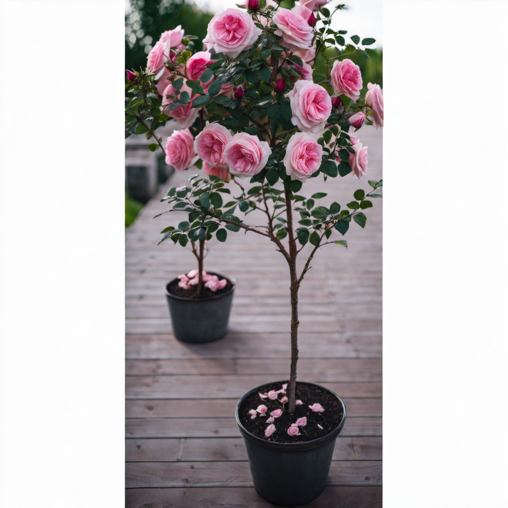 Trandafiri copac - Trandafir Copac – Roze Pienna Roz