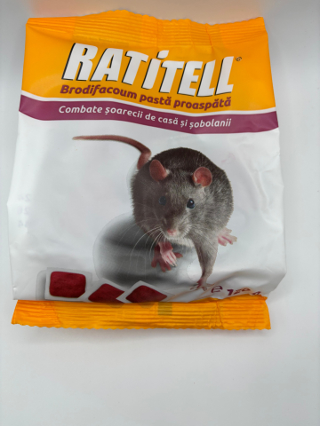 Moluscocide, Rodenticide - Ratitell pasta raticida proaspata