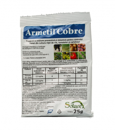 FUNGICIDE - Armetil Cobre 25GR