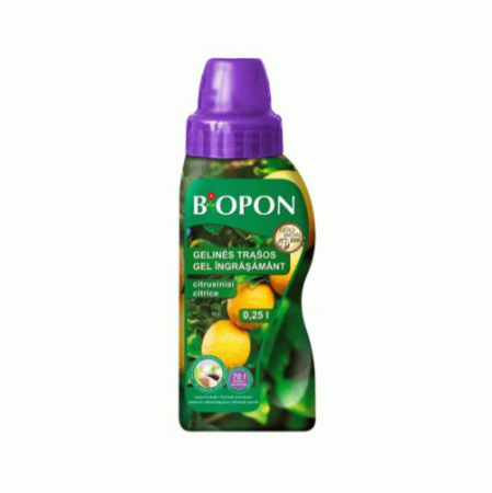 Ingrasaminte Solubile - Biopon ingrasamant gel Citrus 250ML