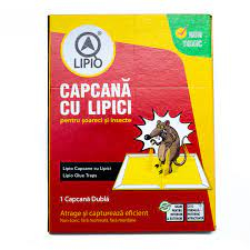 Raticide - Sobolani si Soareci - Capcana lipici soareci 1'S LIPIO