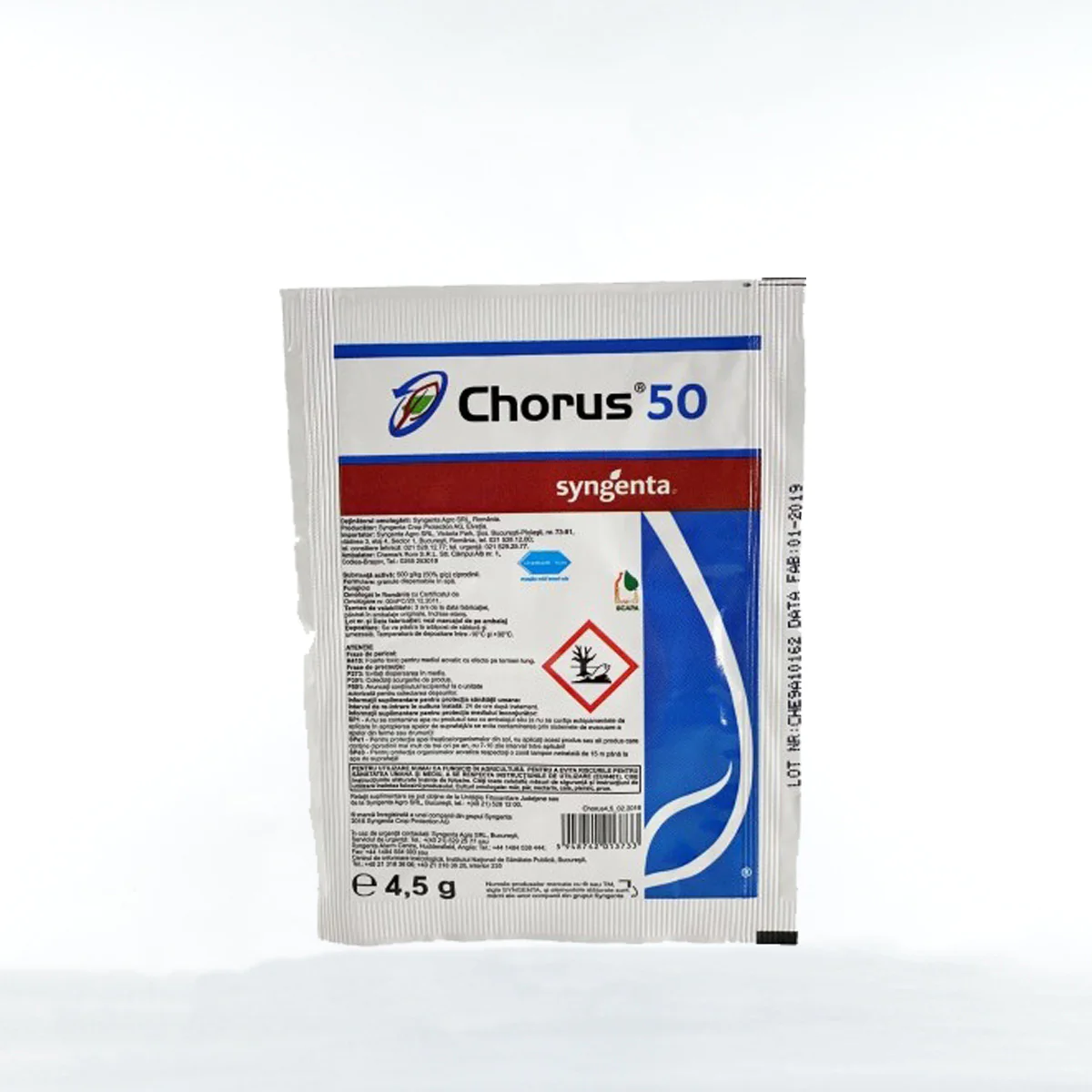 FUNGICIDE - Fungicid Chorus 50 4.5GR