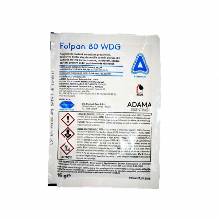 FUNGICIDE - Folpan 80WDG 15gr