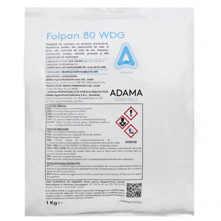FUNGICIDE - Fungicid Folpan 80WDG