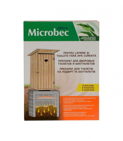 Altele - Microbec pt haznele Latrine 4X30GR
