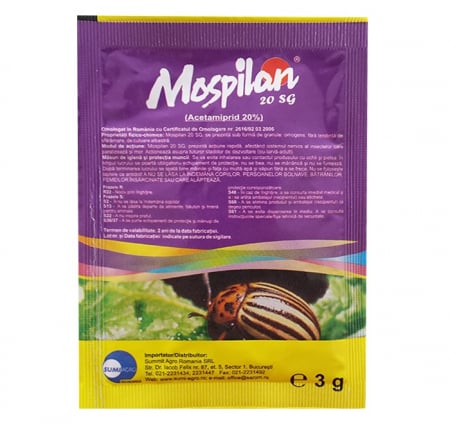 Insecticide Sistematice - MOSPILAN 20 SG 3GR