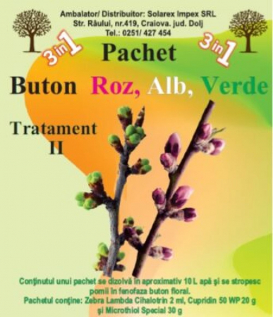 Altele - Pachet II Pomi 10L Apa Buton roz alb verde