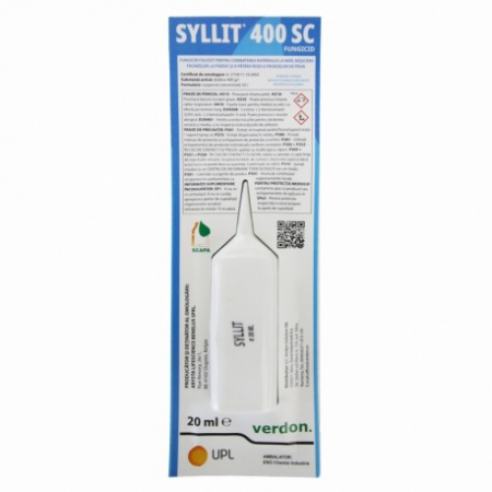 FUNGICIDE - Fungicid Syllit 400 SC 20 ML