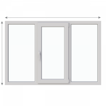 Calcul de Pret - Fereastră living 2400/1200