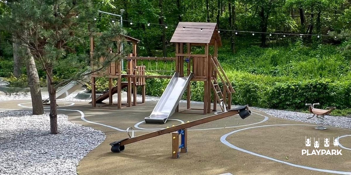 Игровые комплексы Деревянные
