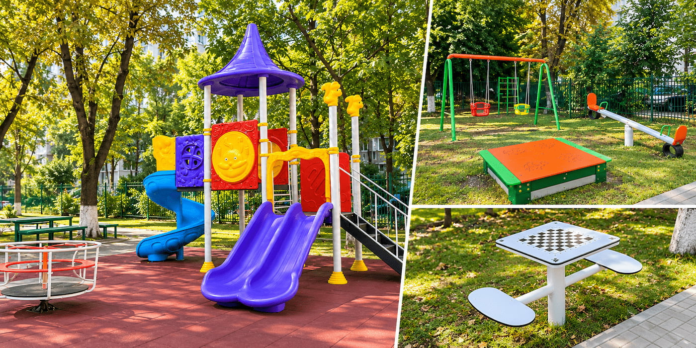 Новая детская площадка в IET „Garofița” nr. 71, Кишинёв — проект PLAYPARK 2026