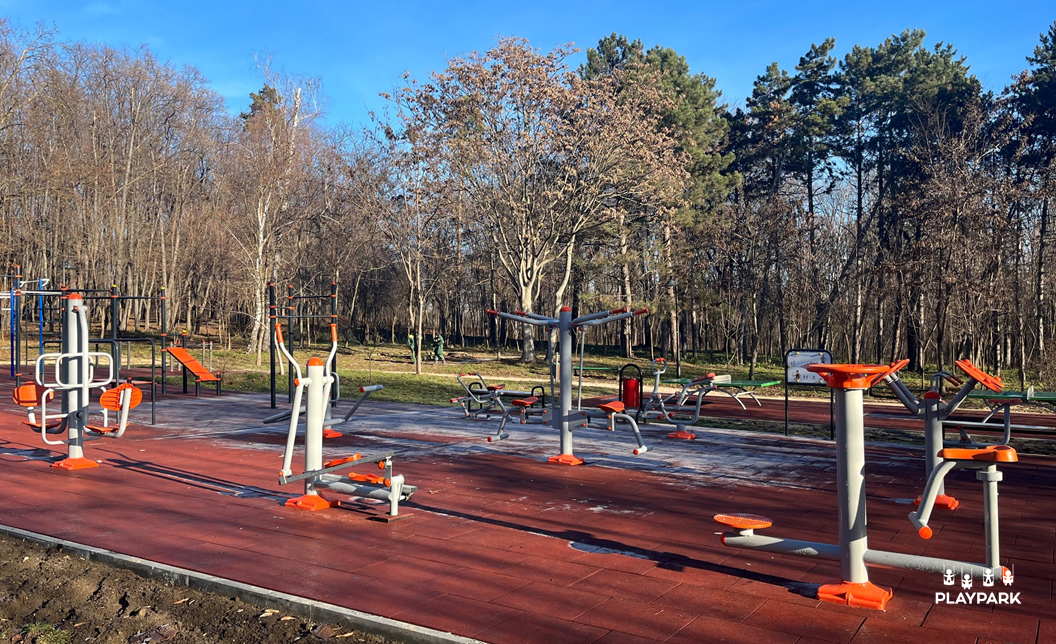 8FT fitness zona exterior cu 8 aparate de fitness [3]