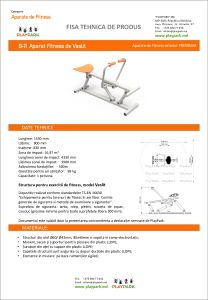 Aparat Fitness de Vâslit B-11 exterior [2]