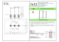 Bara orizontala cu doua nivele C-002 in aer liber [2]