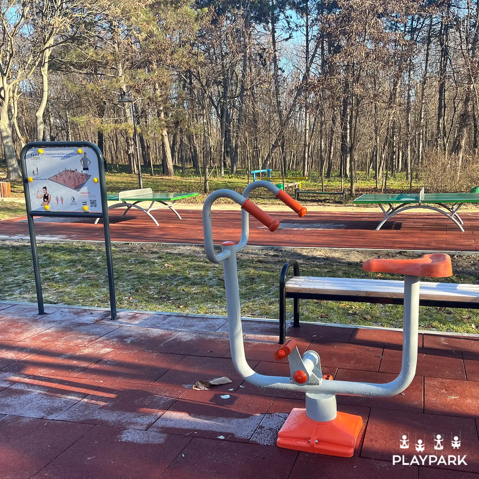 Aparat Fitness "Bicicleta" B-04 exterior [4]