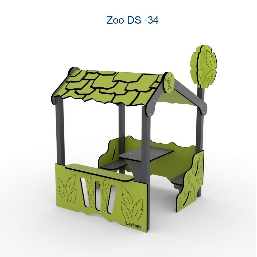 Интерактивный детский домик Zoo DS-34 [2]