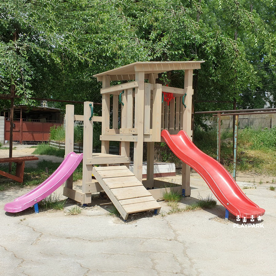 Игровой комплекс CASCADE-1 из дерева [2]