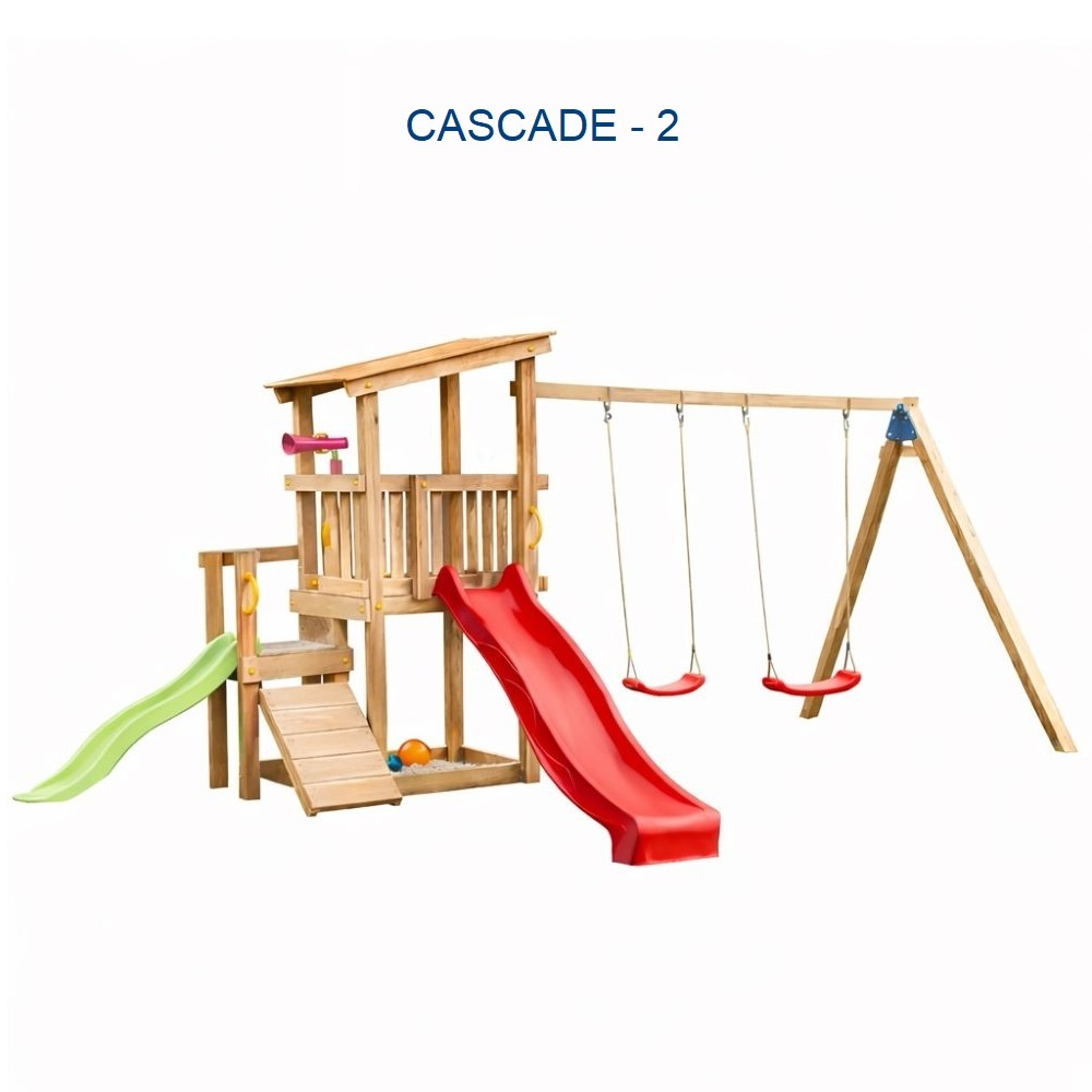 Complex de joaca CASCADE-2 din lemn [3]