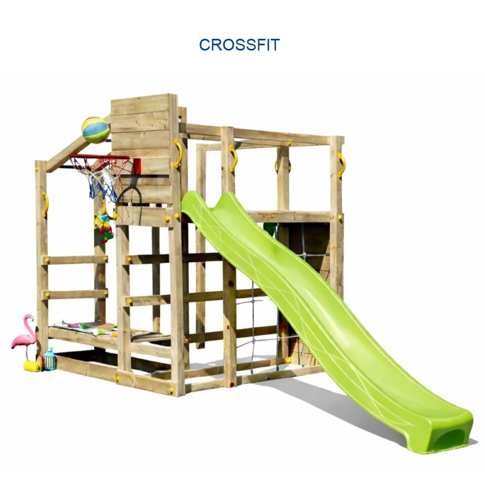 Complex de joaca CROSSFIT din lemn [2]