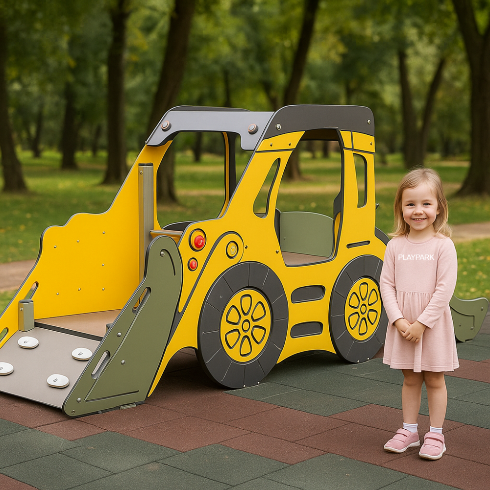 Complex de joaca cu tobogan Excavator DS-52 [2]