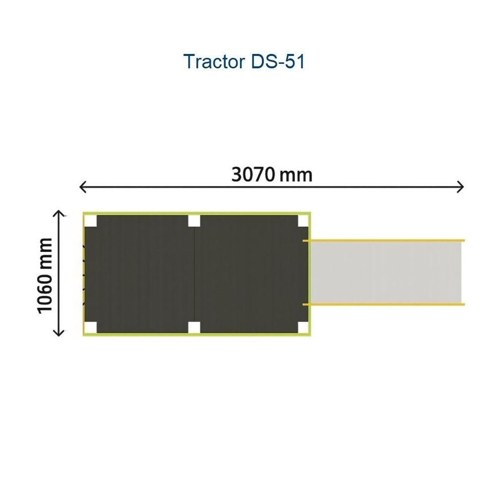 Complex de joaca cu tobogan Tractor DS-51 [3]