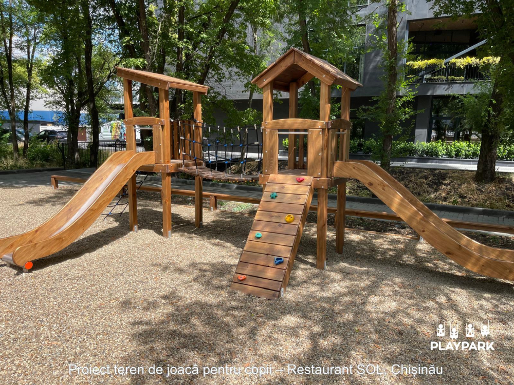 Complex de Joaca SOL-02-6 cu leagăne duble [4]