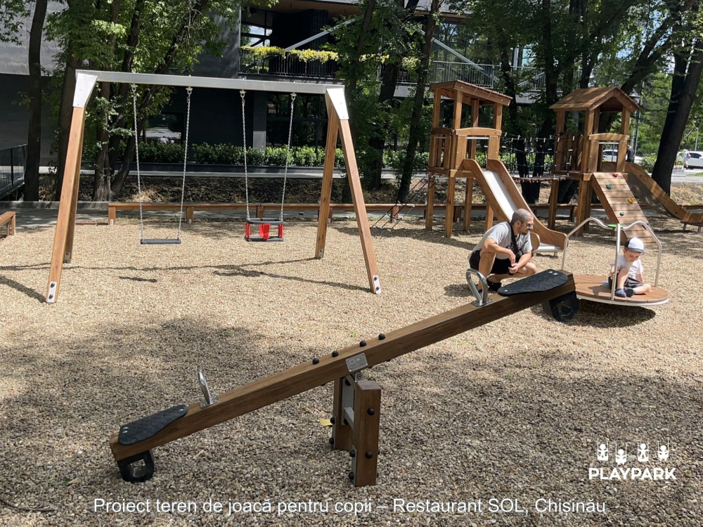 Игровой комплекс SOL-02-3 из дерева [7]