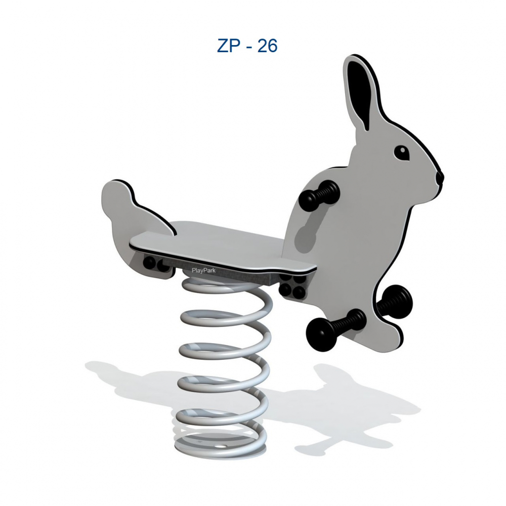 Figurina pe arc Grey Rabbit ZP-26 [1]