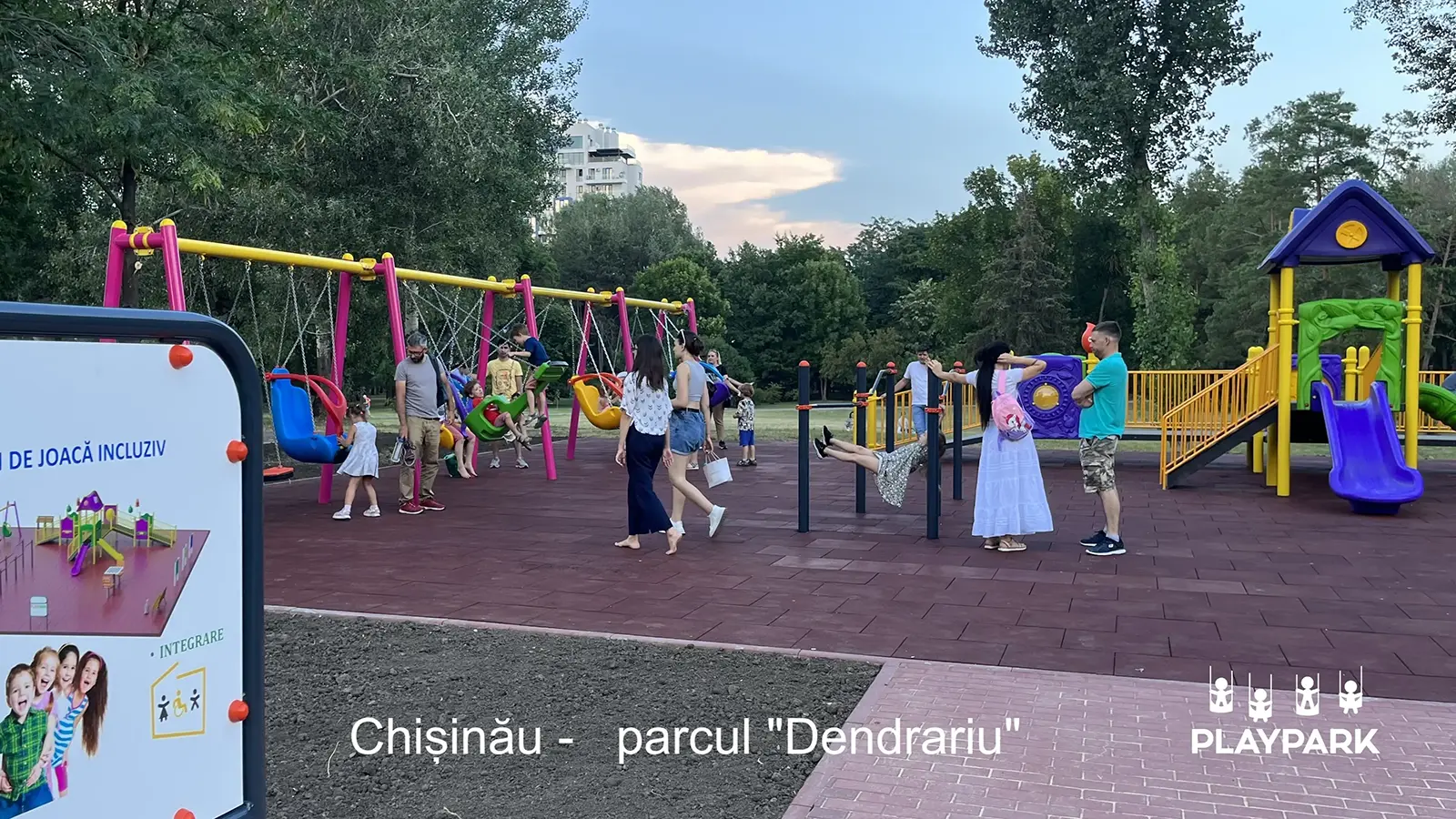 Leagăn Family pentru copii și adulți - Scaun dublu ergonomic [4]