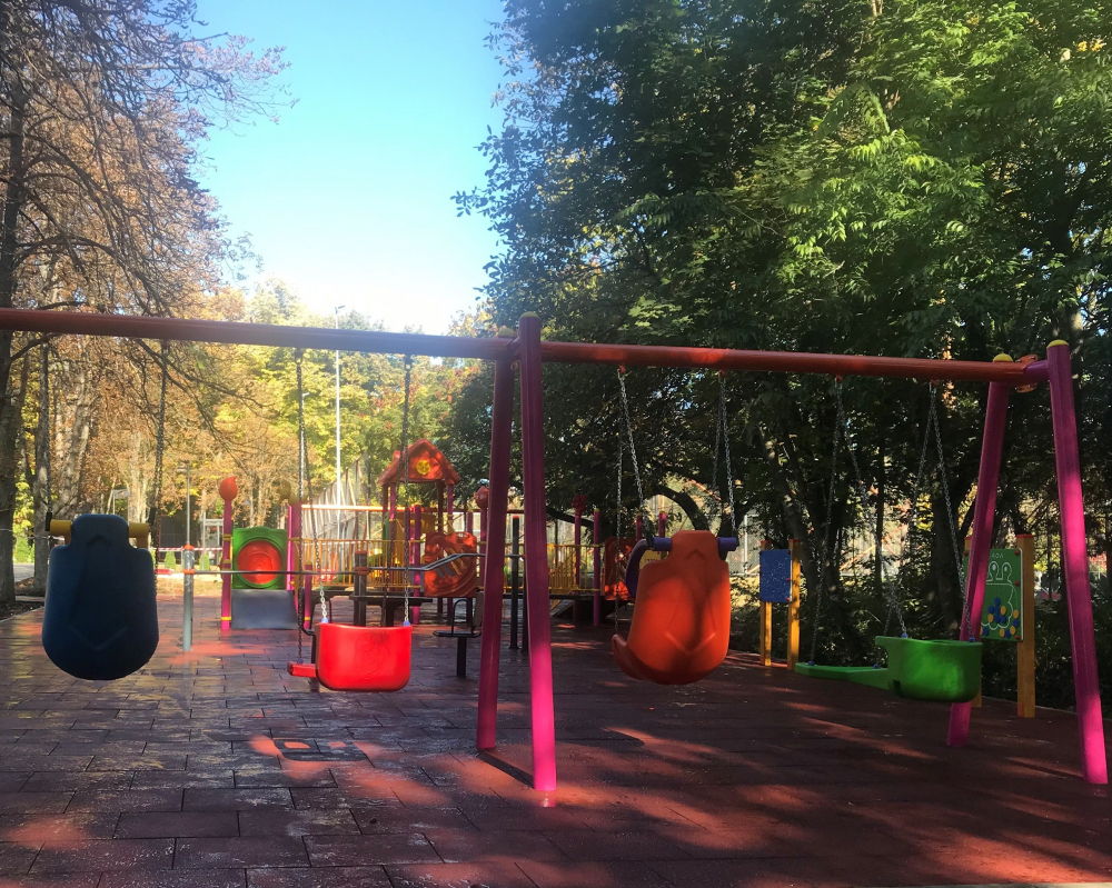 Leagăn Family pentru copii și adulți - Scaun dublu ergonomic [4]