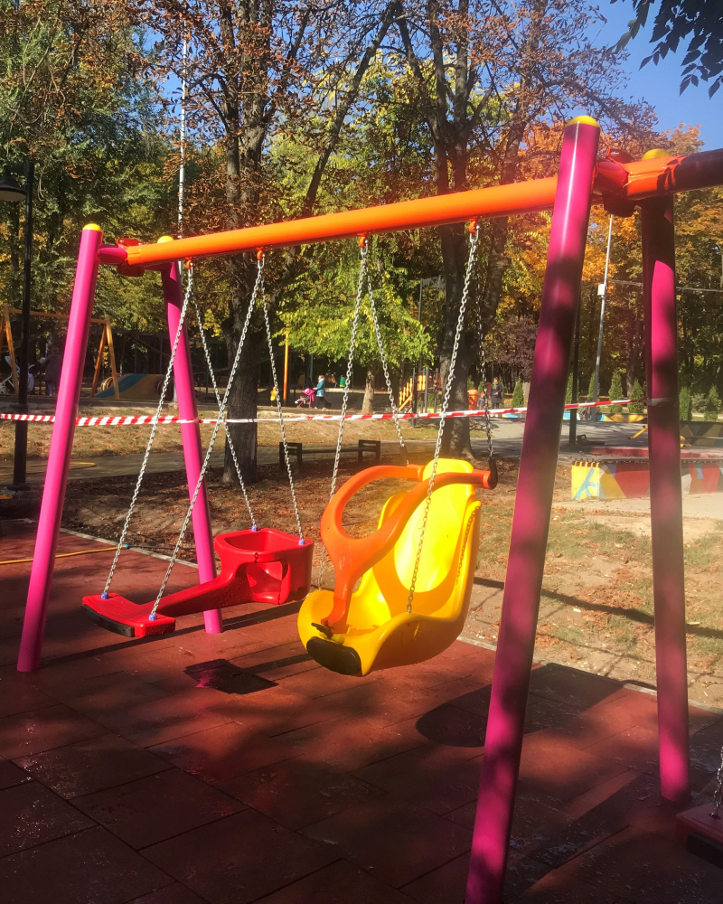 Leagăn Family pentru copii și adulți - Scaun dublu ergonomic [2]