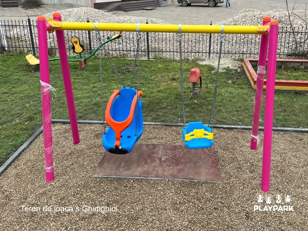 Leagăn copii Special Needs cu protecție pentru copiii cu nevoi speciale [2]