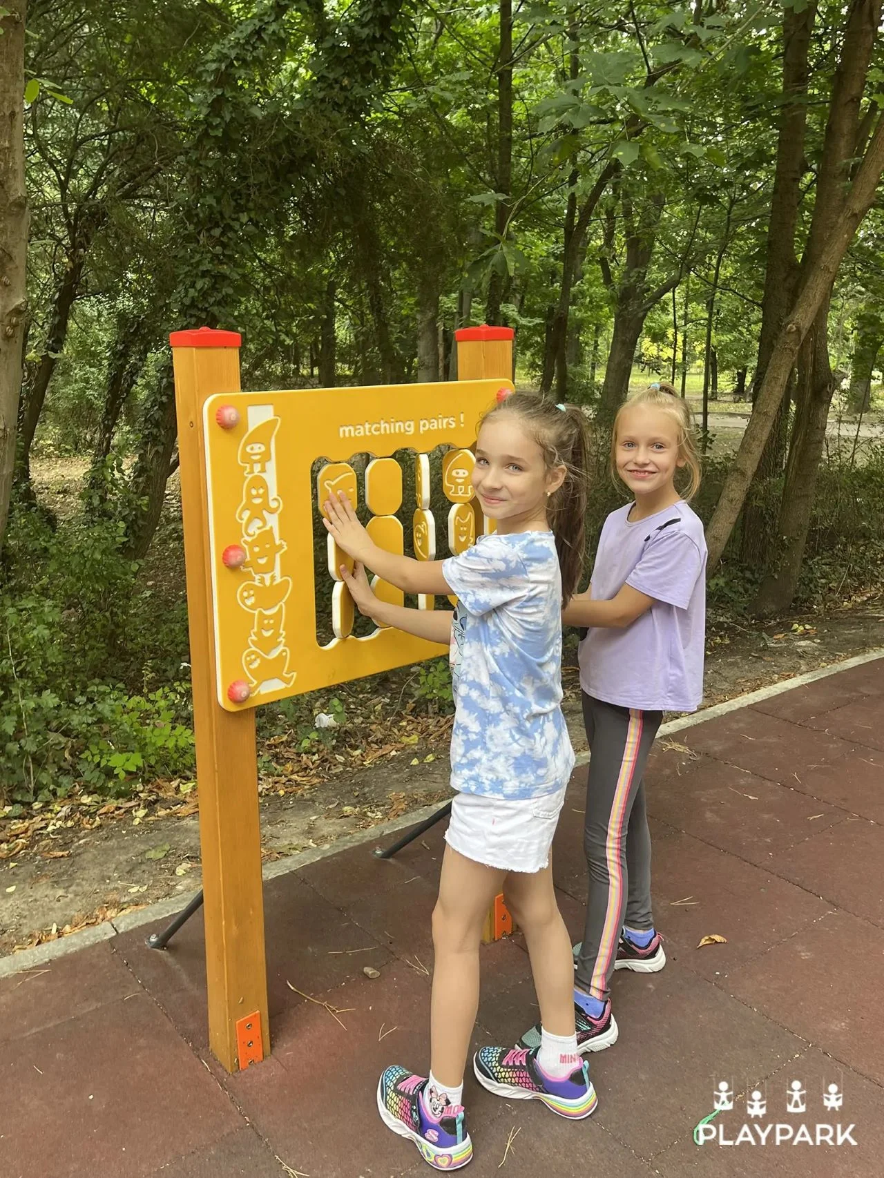 Panou interactiv Matching Pairs PN-35 pe stâlpi - PLAYPARK [3]