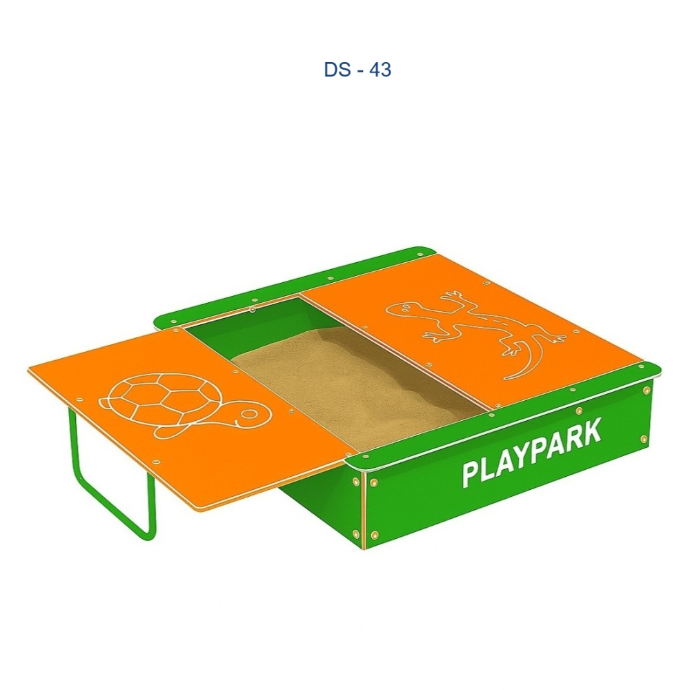 Nisipiera cu capac DS-43 din hdpe [1]