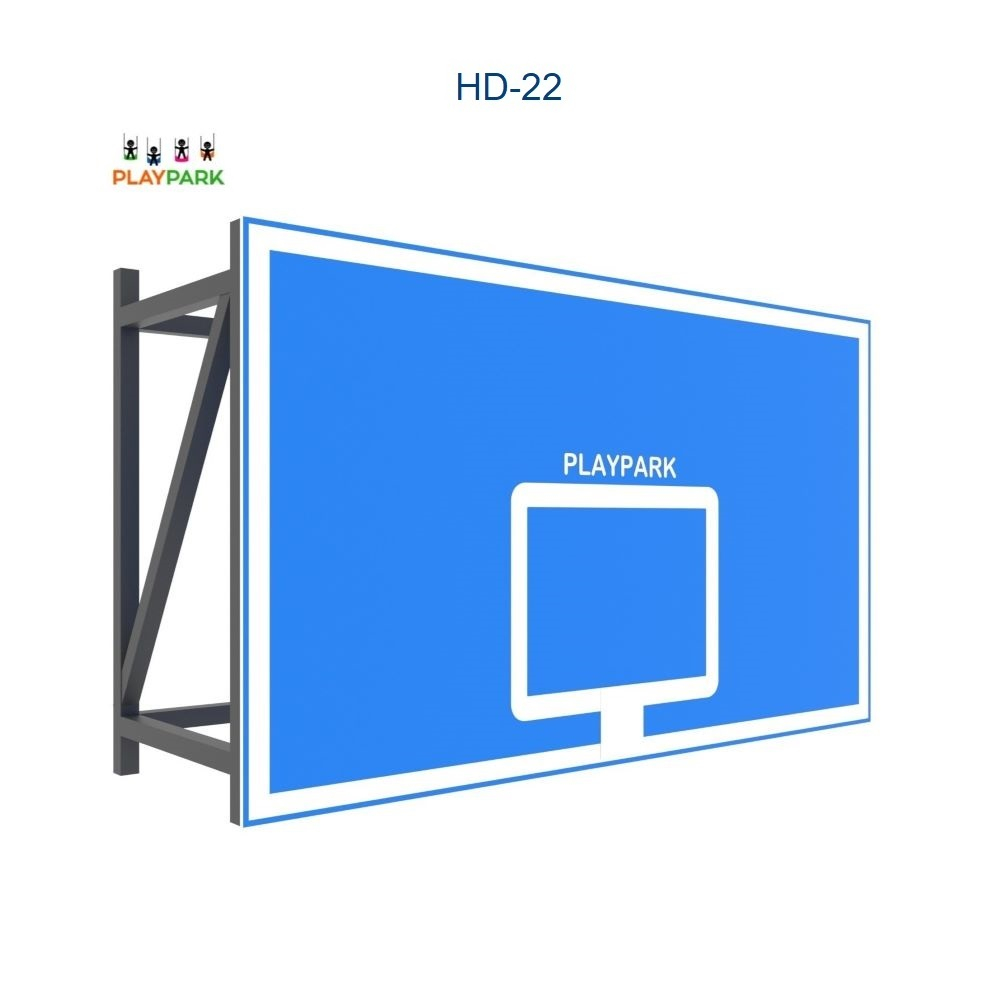 Panou de Baschet HD-22 cu sistem de fixare pe perete [1]