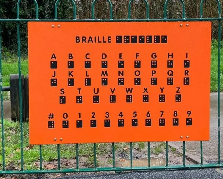 Panou educational Alfabetul si numerele Braille [2]