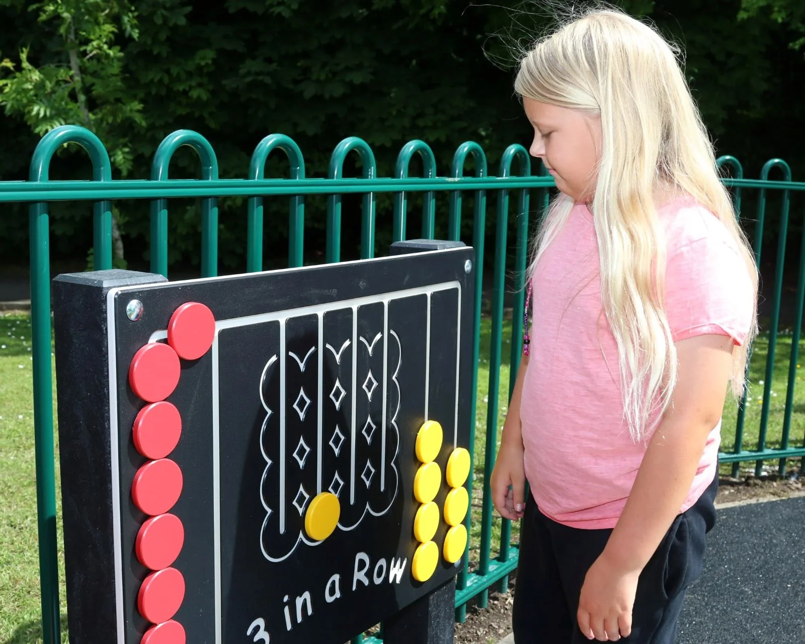 Panou interactiv 3-in-ROW (black) [2]