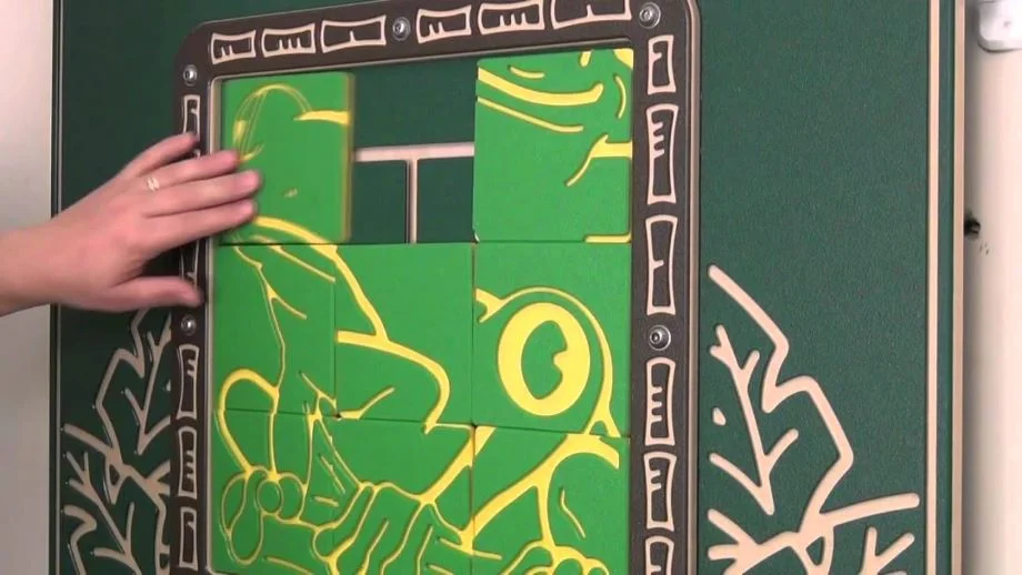 Panou interactiv Puzzle Broasca [2]