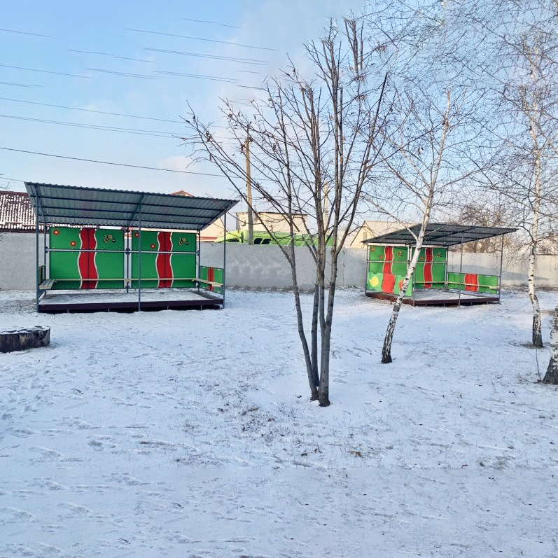 Pavilion PL- 408 cu banci pentru gradinita [3]