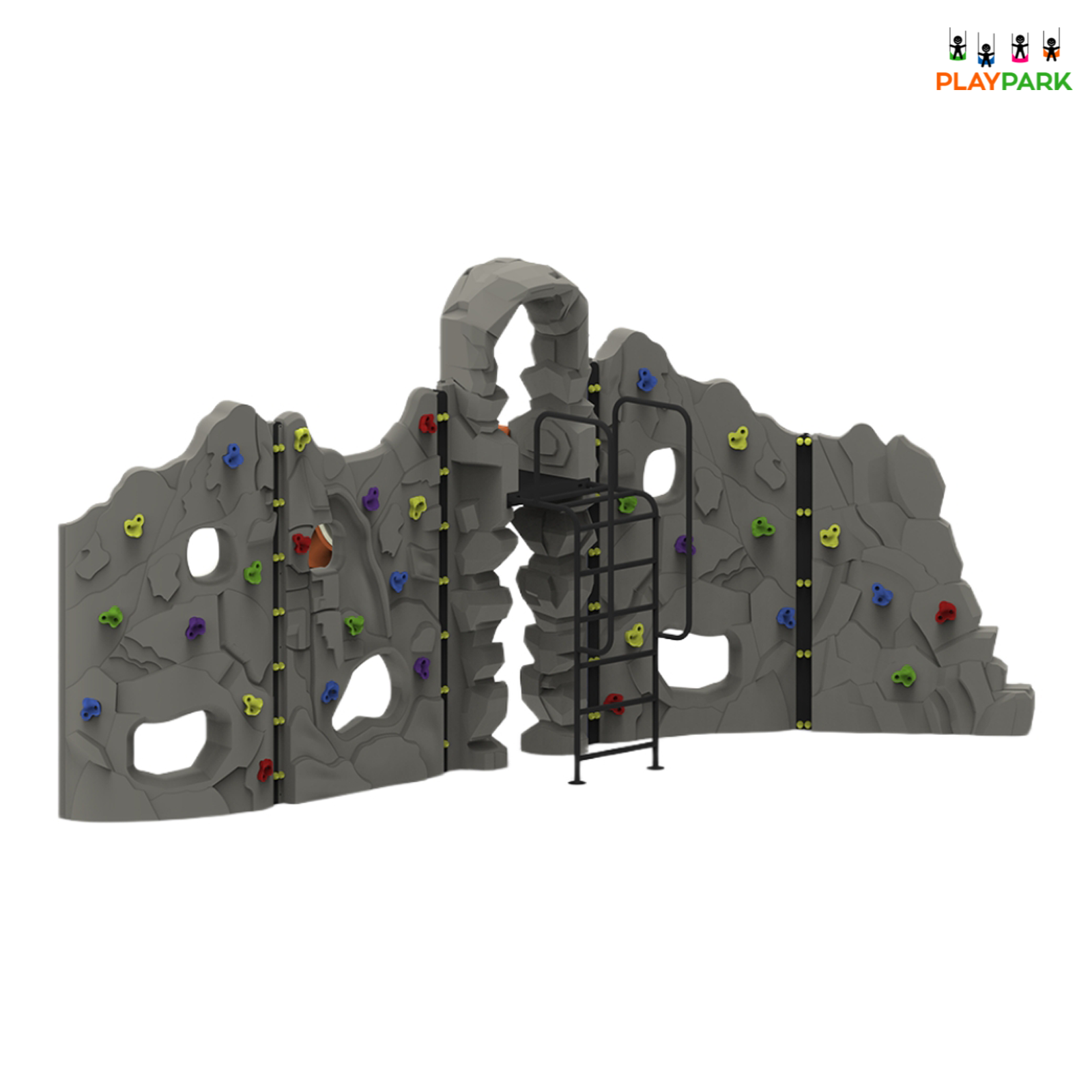 Perete de escalada cu tobogan DS-09 [2]