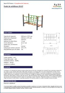Podet de echilibrare DS-07 – element de joacă pentru grădinițe și școli [2]