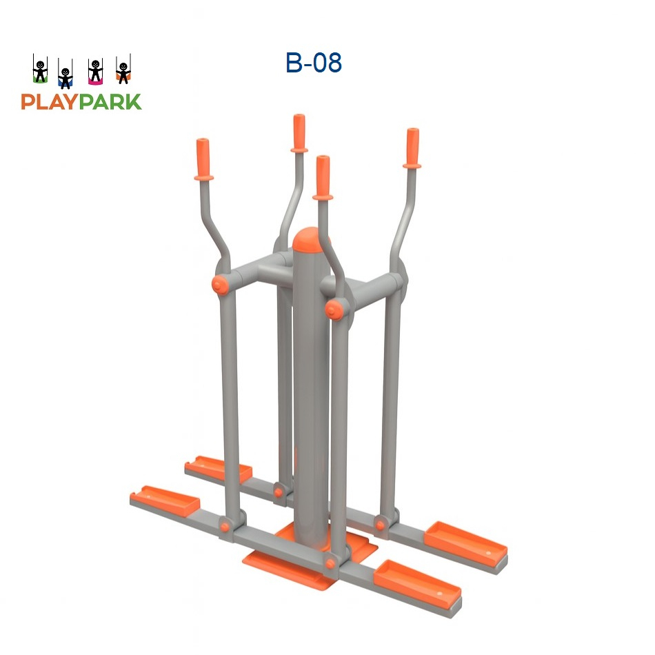 Aparat fitness "SCHIOR dublu" B-08 in exterior [1]