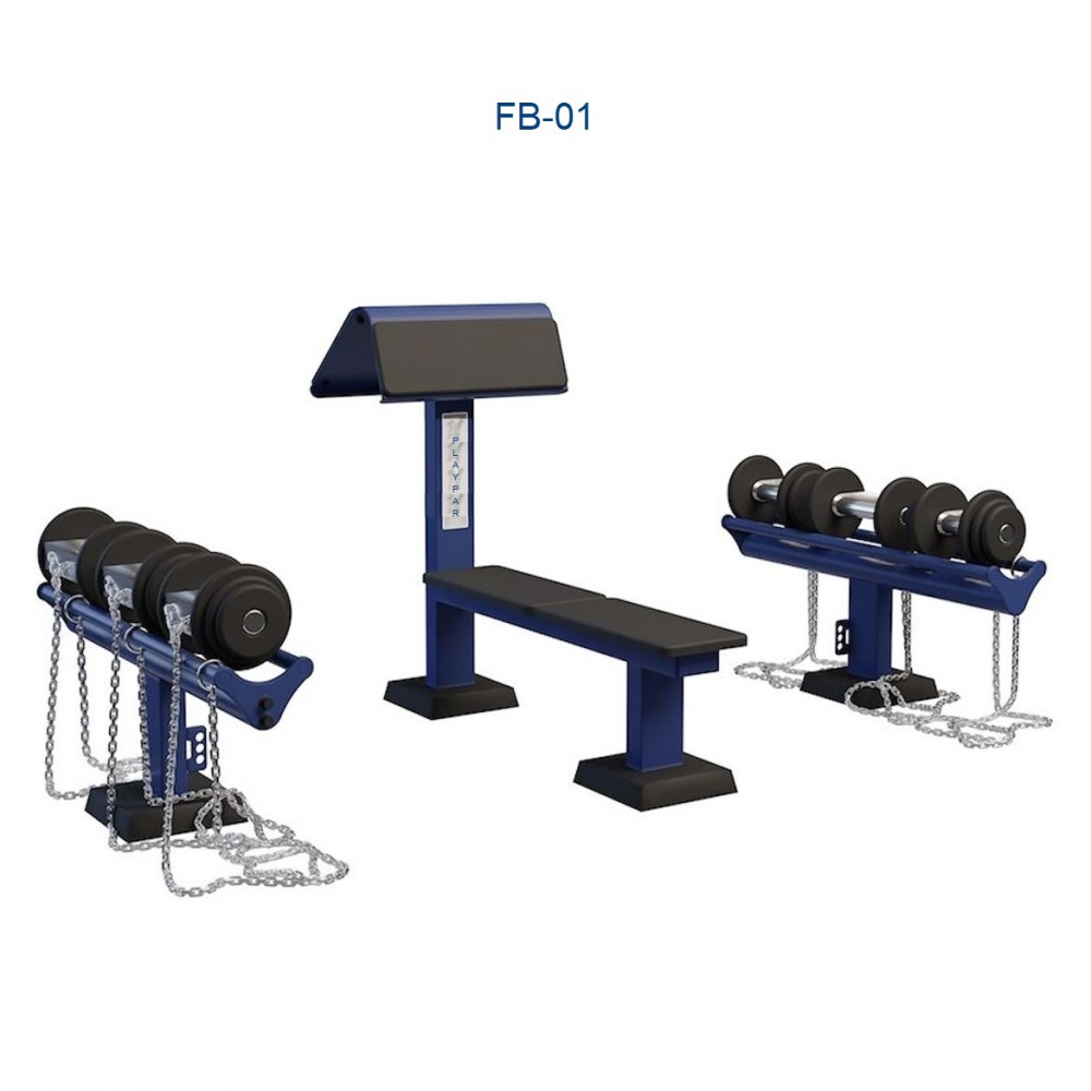 Aparat de exterior Set de gantare FBarbell FB-01 [2]