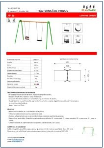 Structura Metalica pentru Leagan Dublu PP-36 [2]