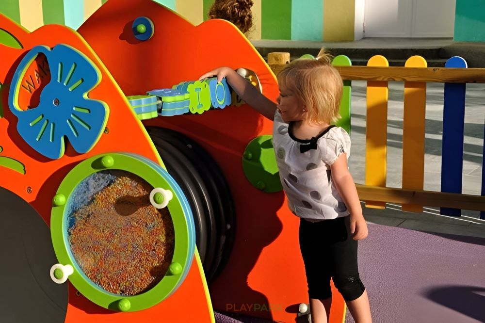 Tunel interactiv DS-12 pentru copii 0–7 ani cu jocuri educaționale și panouri senzoriale [3]