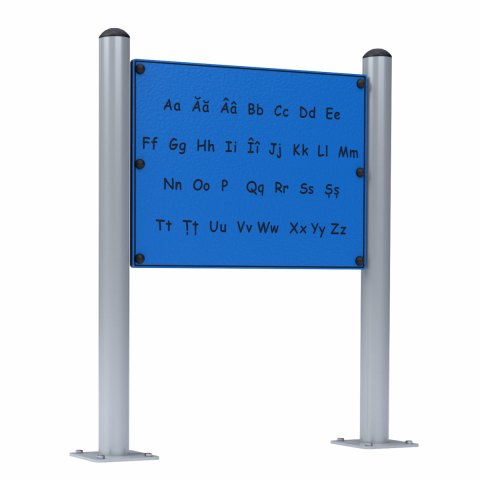 Noutăți - Panou interactiv educativ pentru copii „Alfabet” PN-43