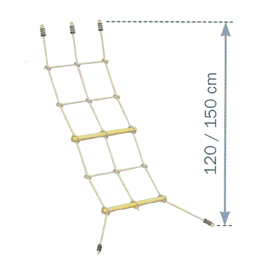 ACROBATIE - Inele /Franghie /Trapez - Plasa de alpinism Net-01 - Accesoriu loc de joaca